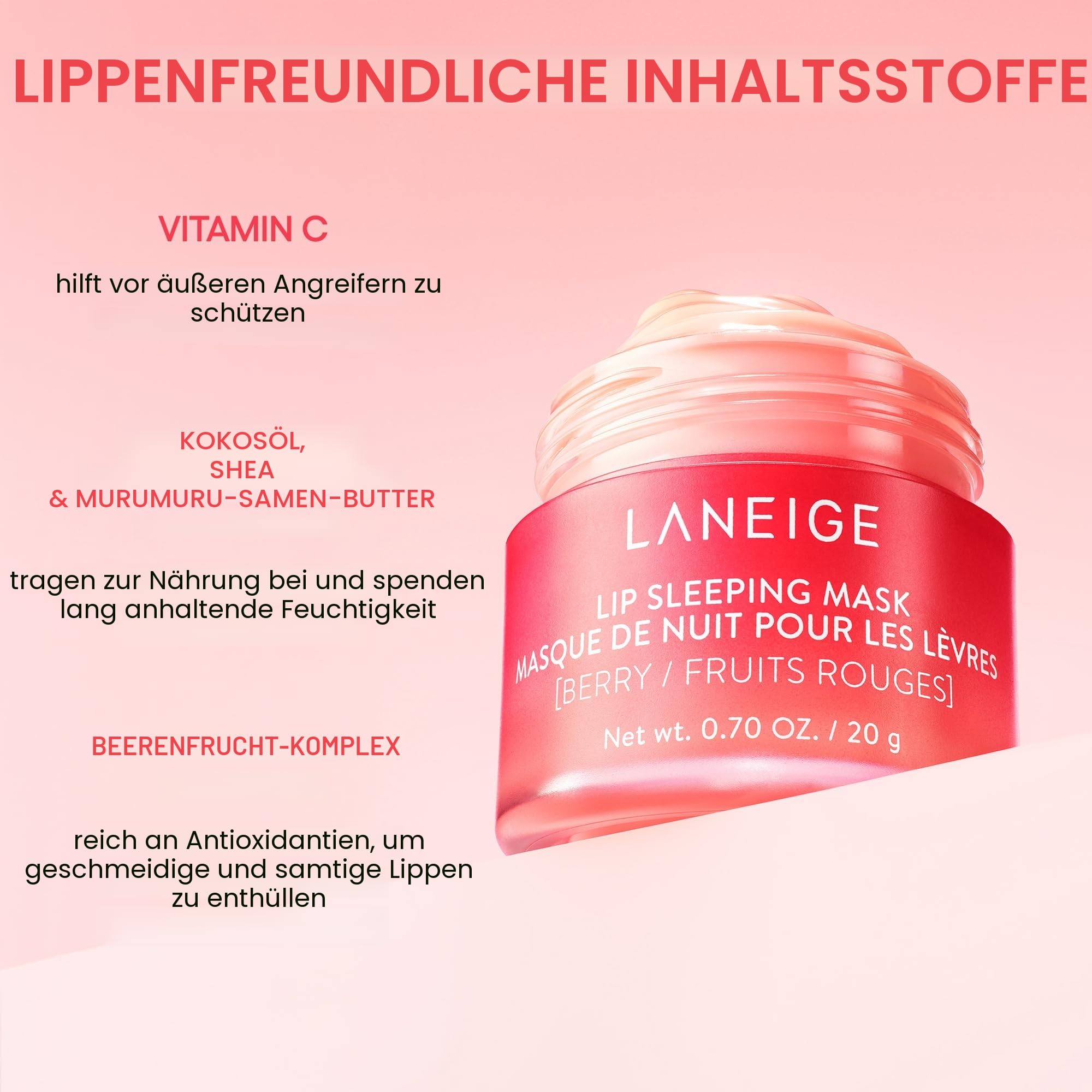 LANEIGE Berry Sweet Lip Trio Set