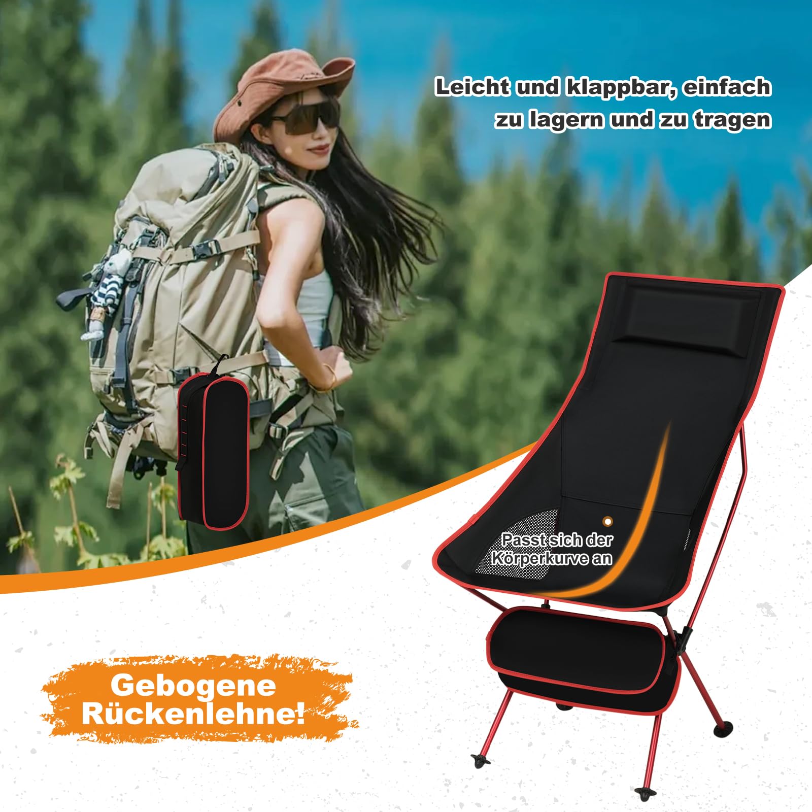 Ultralichte Campingstoel Visstoel Opvouwbare Stoel Compacte Draagbare Stoel Met Draagtas