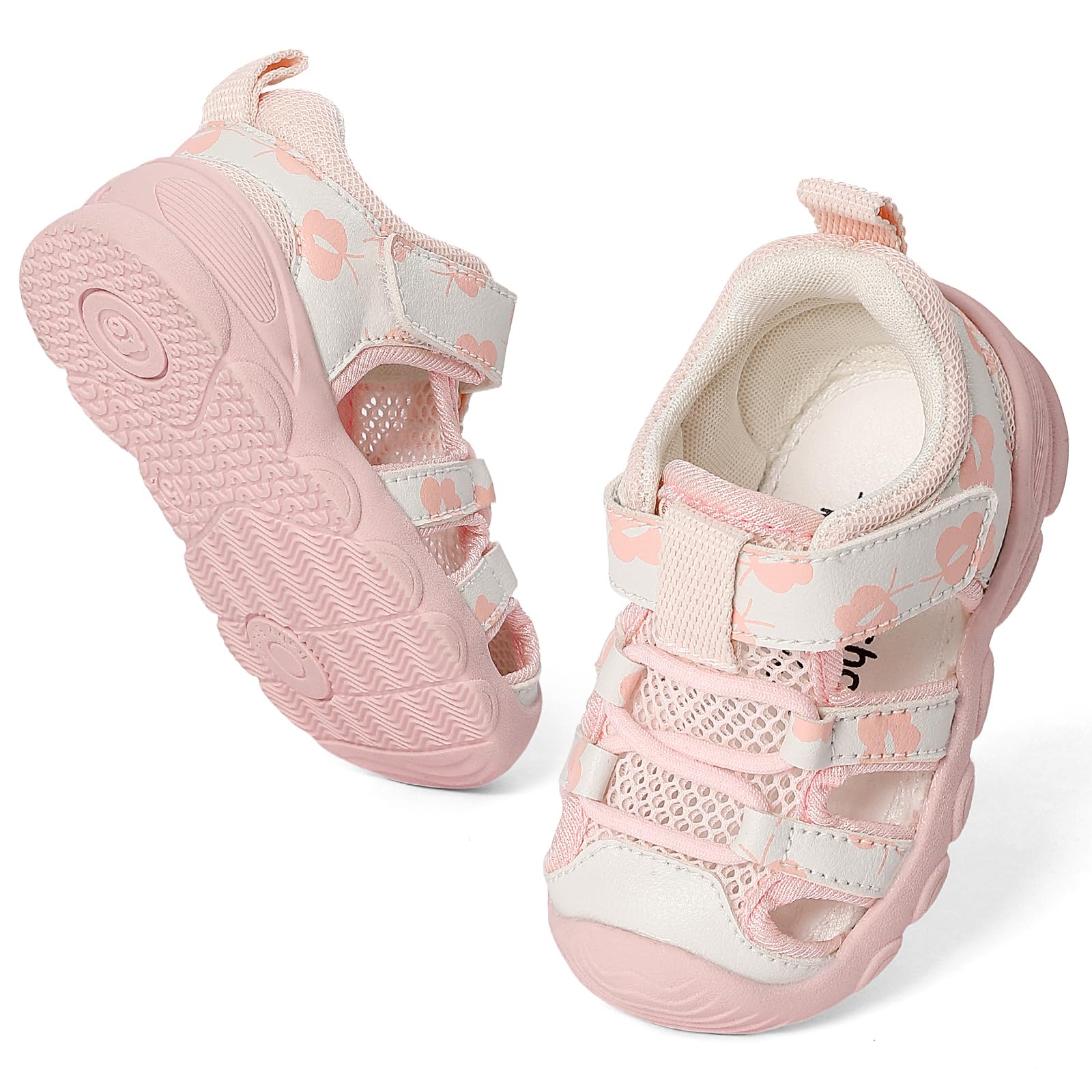 1-5 Anni Neonato Scarpe Primi Passi Bimbo Bimba Sportivi Sandali Estive Scarpine Traspirabile Antiscivol Flessibile