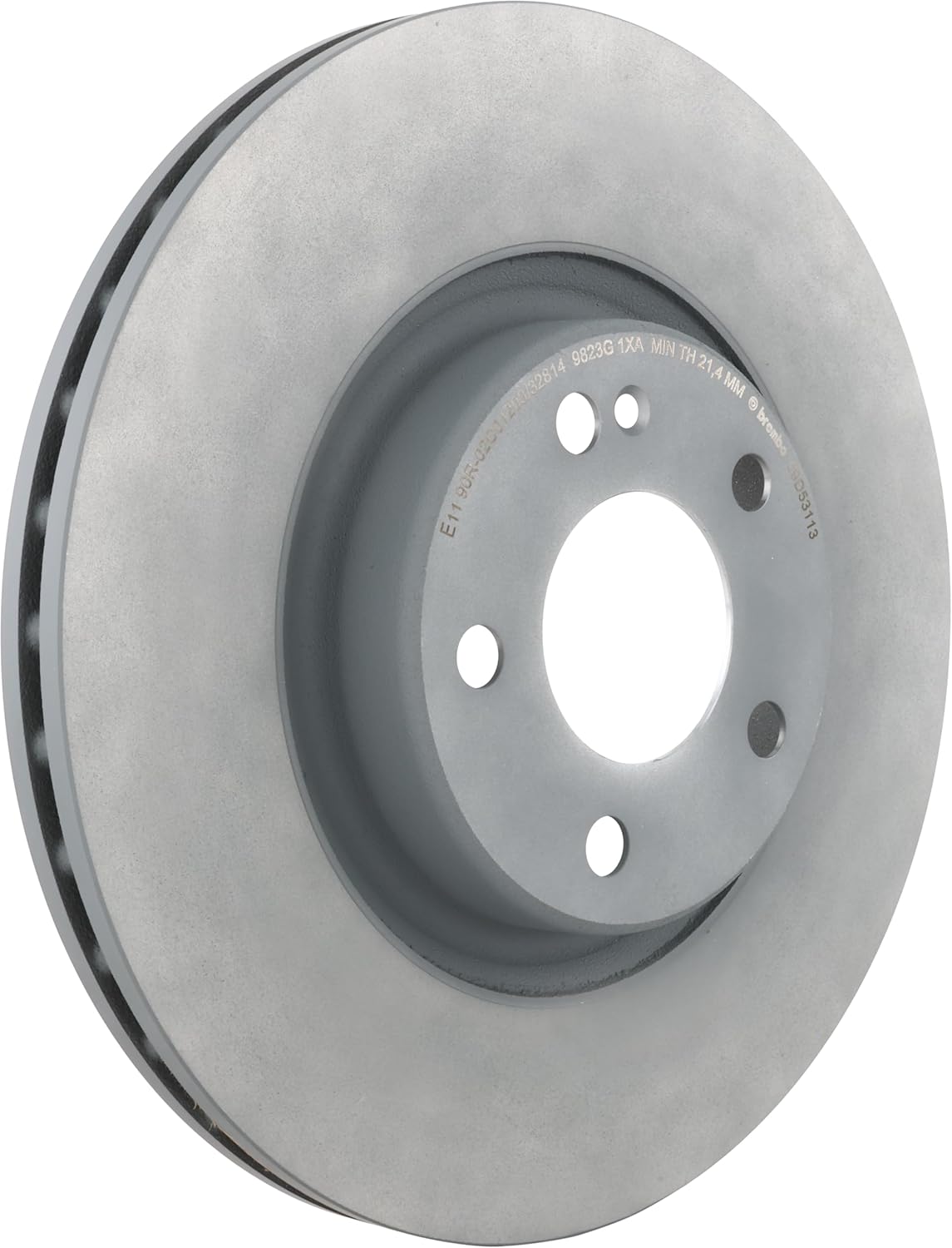 Brembo 09.D531.13 Co-cast two piece UV Coated Pillar Vented Brake Rotor MERCEDES-BENZ/MERCEDES-BENZ (BBDC) OE# A0004230712