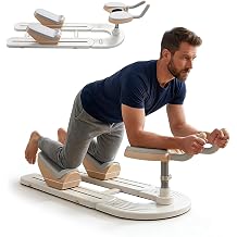 Twist Crawler V1, Noiseless Spine Twist and Stretch Trainer 3 Adjustable Height 220Lbs Capacity Detachable Home Gym Trainer for Lower Back Pain Relief & Full-Body Workout