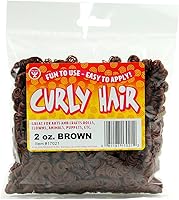 Vista 17 de Hygloss Cabello Rizado de Muñeca de 16 oz para Manualidades Surtido - Cabello Sintético Premium para Hacer Muñecas, Marionetas y Proyectos de Artes