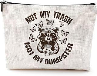 Divertida bolsa de maquillaje de burro de pol...