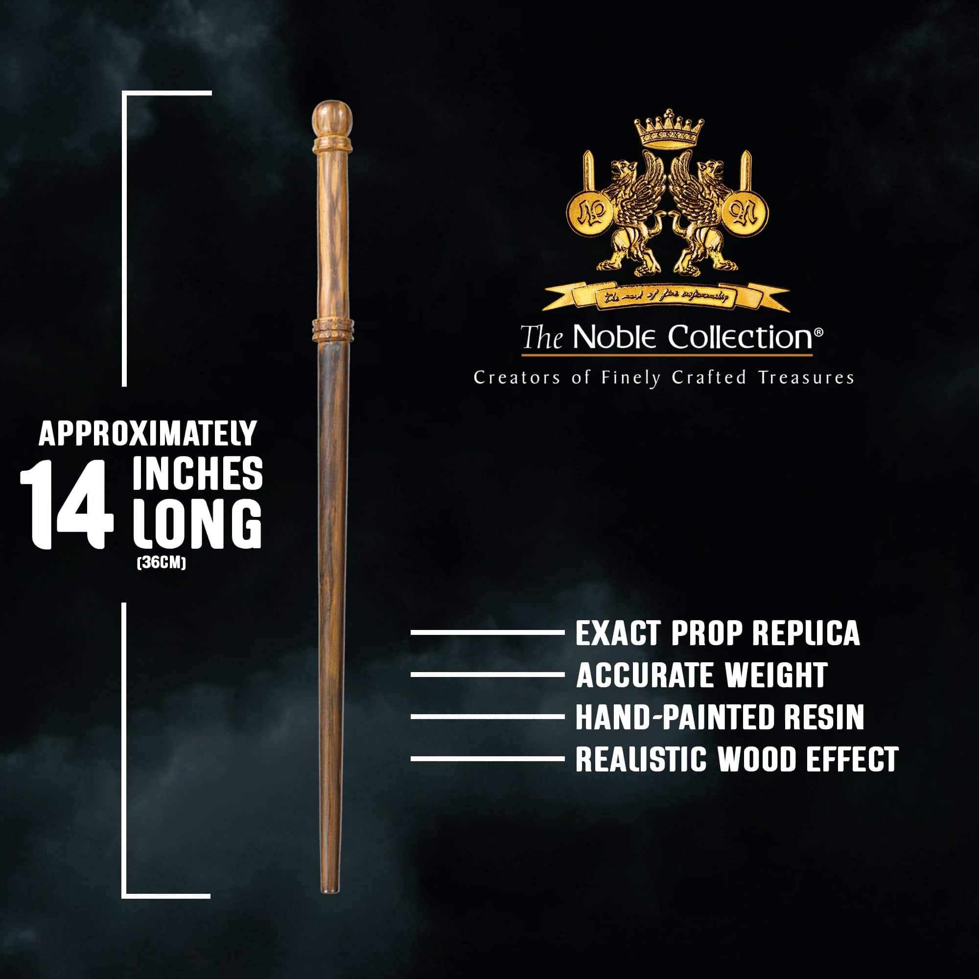 The Noble Collection Gregory Goyle Character Wand 14 cali 36 cm czarodziejska różdżka Harry'ego Pottera