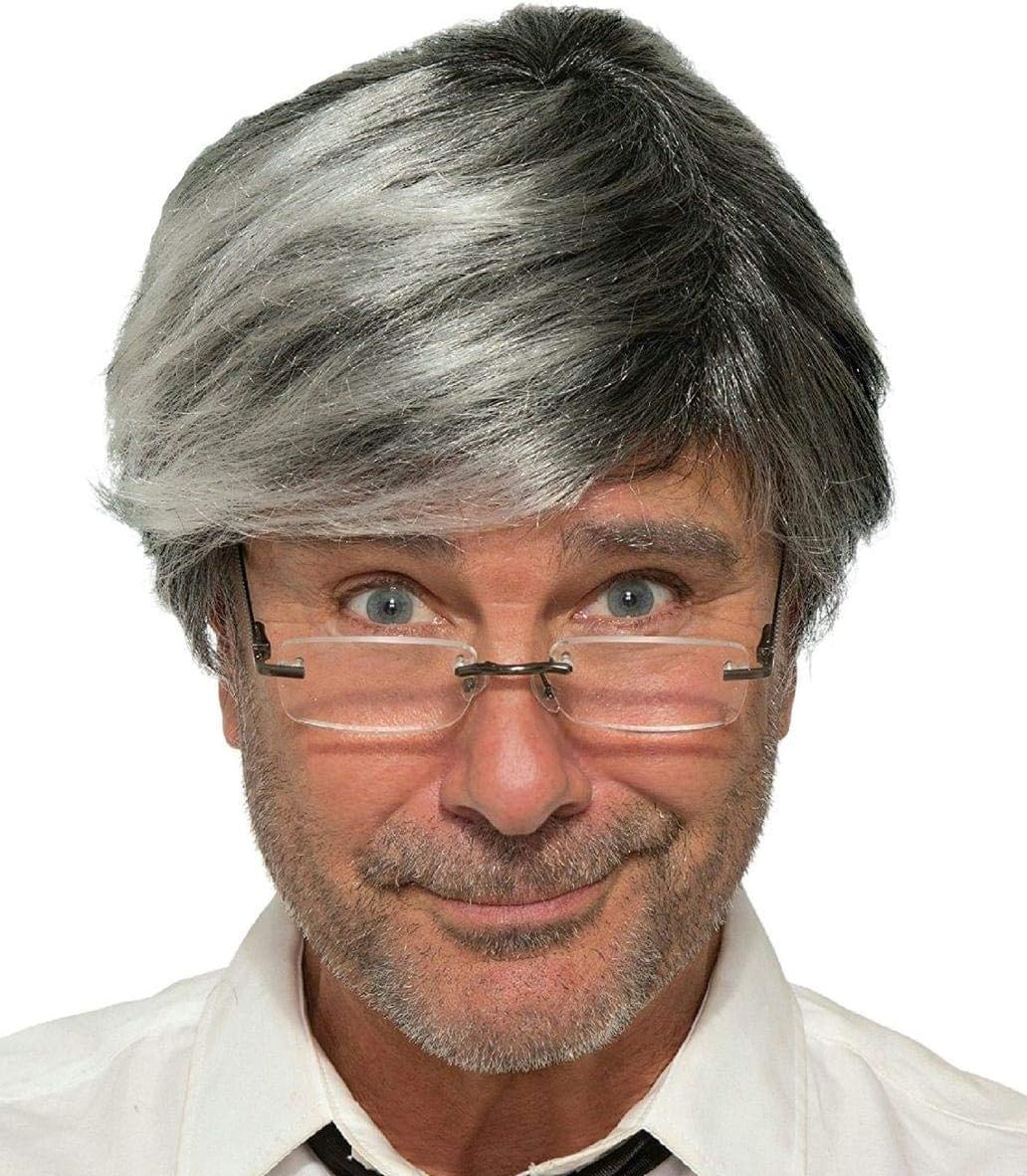 Rubies Old Man Gray Wig for Adults, Men’s No Size Rubies Old Man Gray Wig for Adults, Men’s No Size