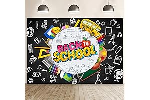 MEHOFOND 7x5ft Back to School Bash Backdrop