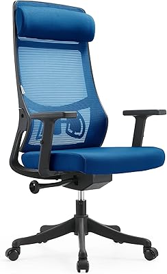 Amazon.com: Realspace® Lenzer Mesh High-Back Task Office Chair, Black ...