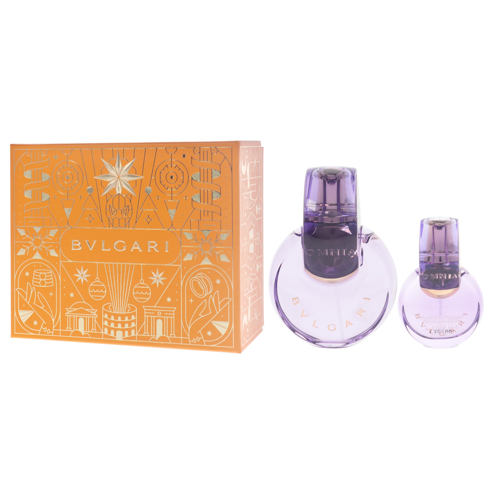 BVLGARI Omnia Amethyste Set (Omnia Amethyste EDT 100ml + Omnia Amethyste EDT 15ml)