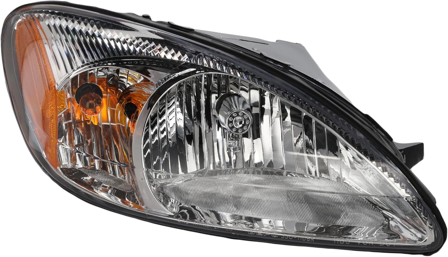 Compatible with 00-07 Taurus Front Headlight Headlamp Halogen Head Light Lamp without Bulb Right Passenger Side