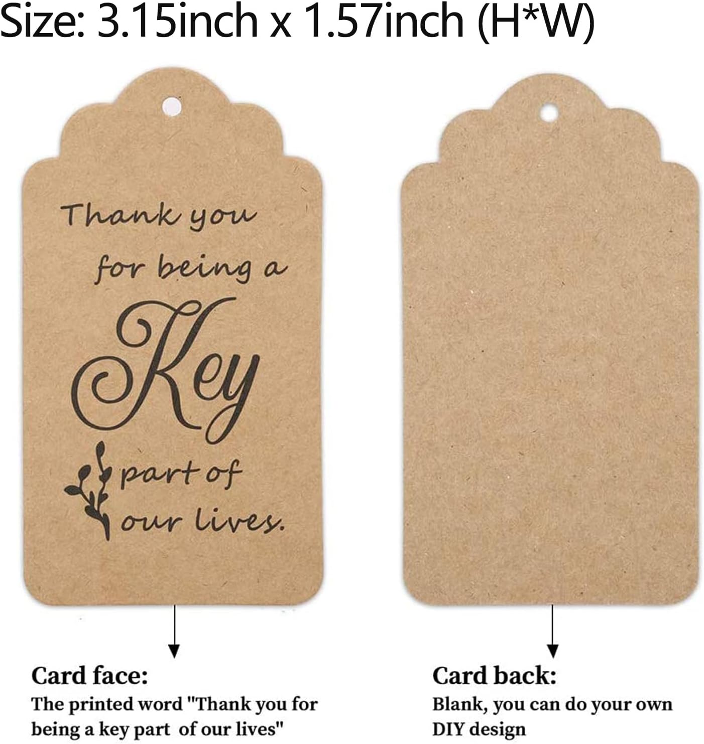 WODEGIFT 100 PCS Wedding Favors/ Party Favors Key Bottle Opener,Vintage Skeleton Key Bottle Openers with Escort Tag Cards and Key Chains(Red Copper)