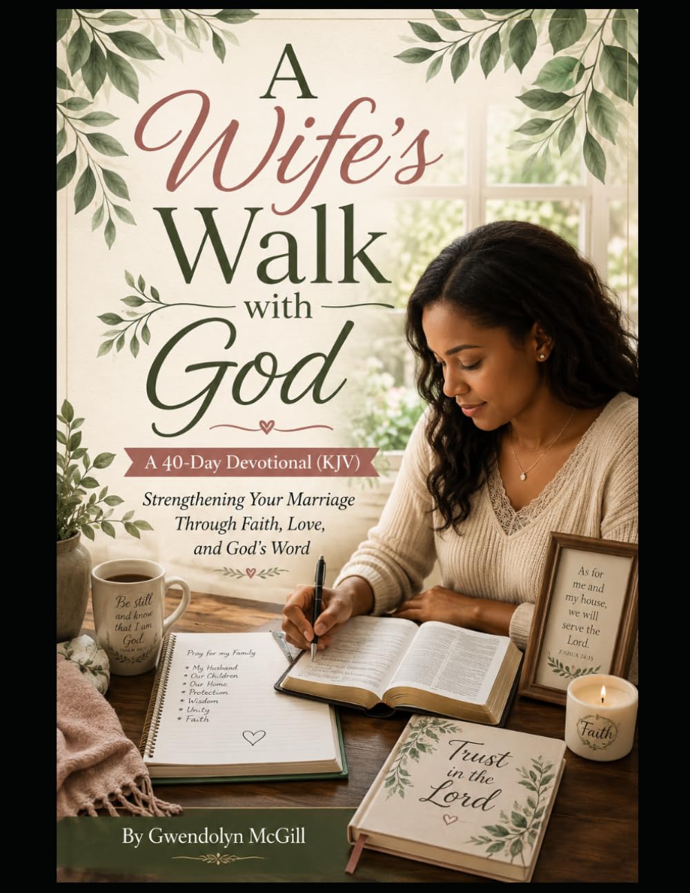 A Wife's Walk with God A 40-Day Devotional (KJV): Strengthening Your Marriage Through Faith, Love, and God's Word