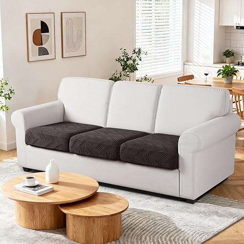 Miniatura 2 de Ruaozz Fundas de cojín de sofá para sofá seccional, fundas de cojín elásticas y lavables para muebles suaves en forma de L, protector de muebles