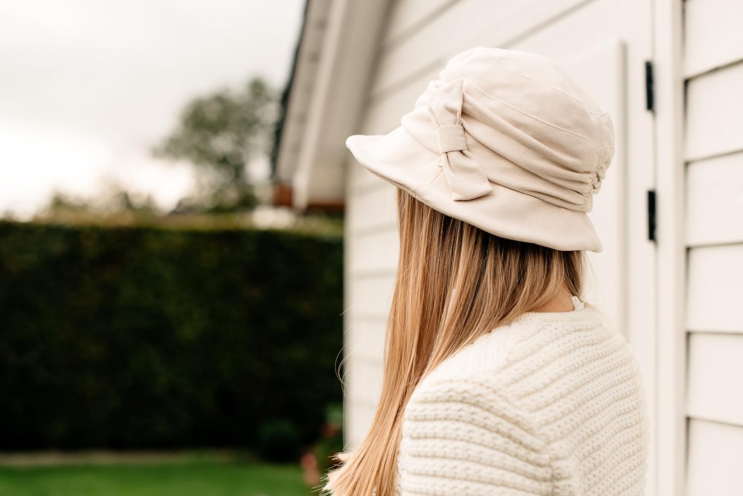 1920S Vintage Cloche Bucket Hat Packable Ladies Church Derby Party Fashion Floopy Winter 55-64CM - Image 5