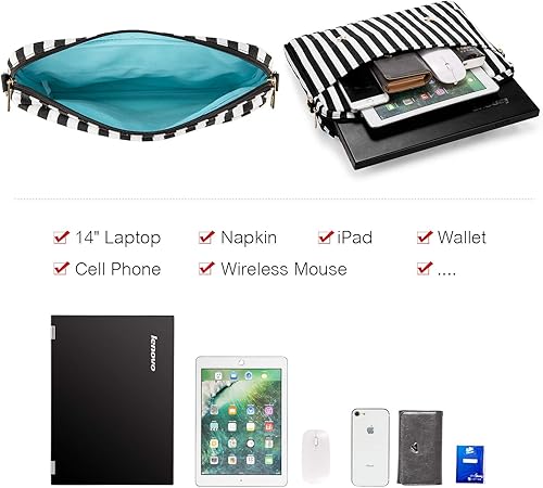 Miniatura 4 de Bolsa de laptop para mujer, linda funda para la universidad o el trabajo