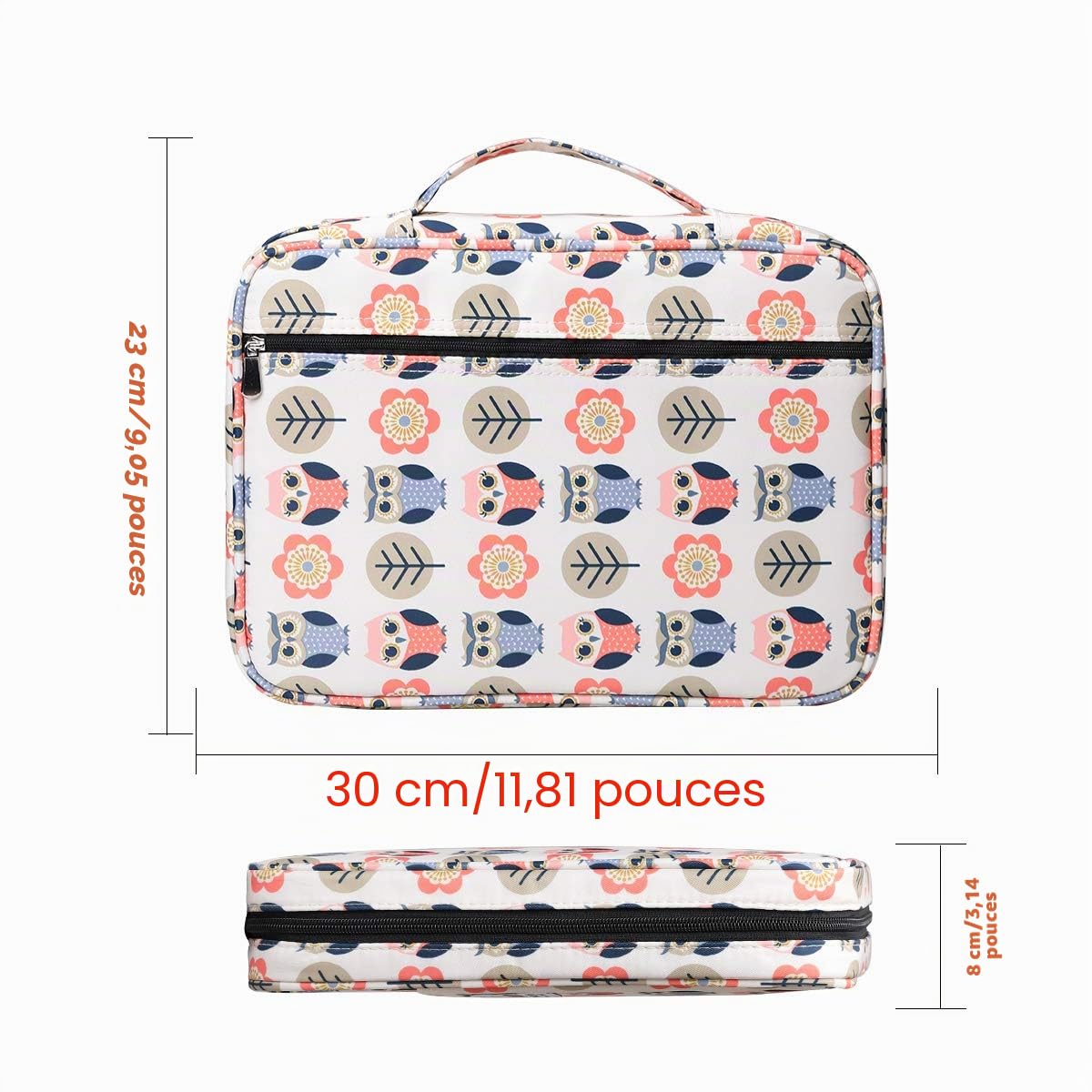 Trousse à Crayons 220 Compartiments pour Crayons et stylos Gel - Étanche - avec Fermeture éclair - Portable - pour Peintre, écrivain