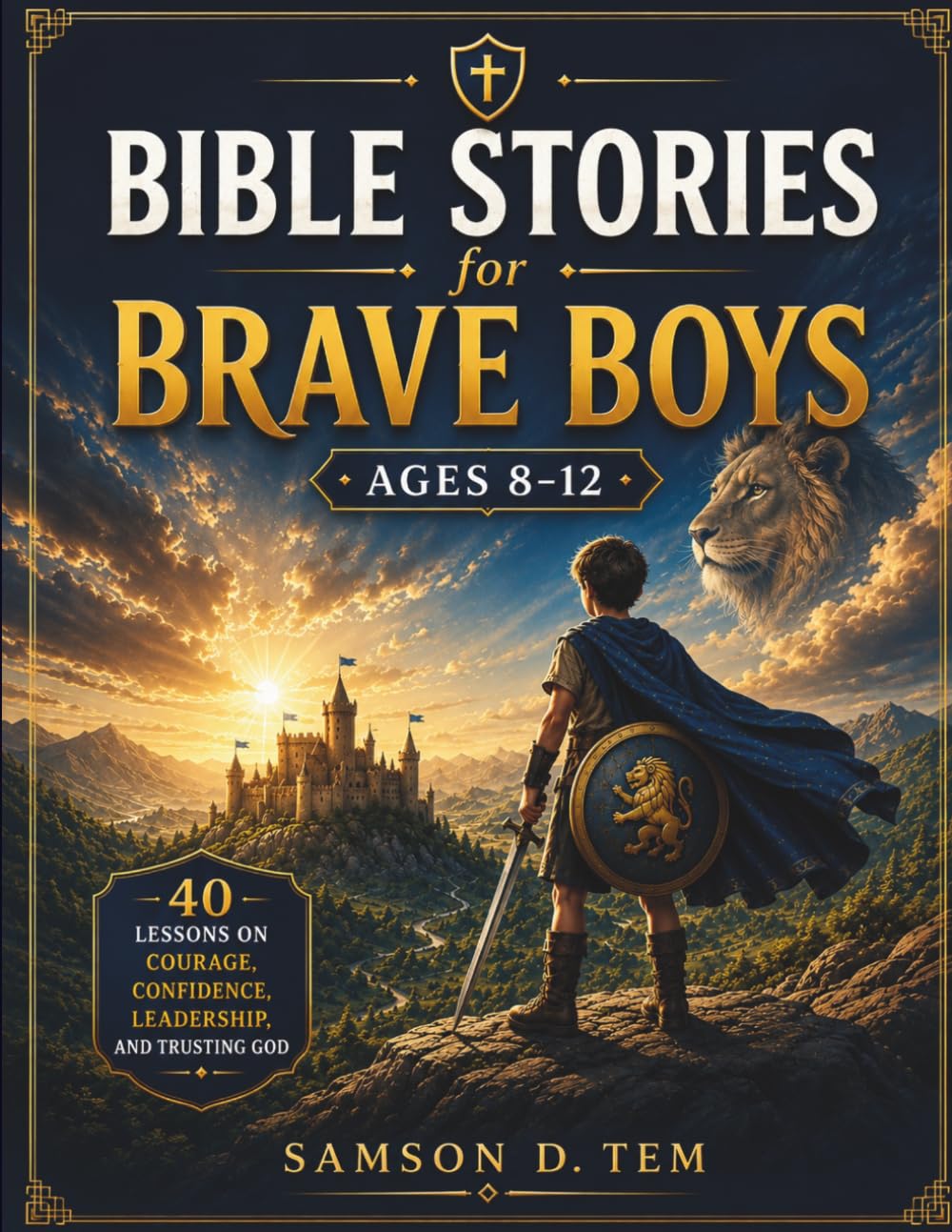Bible Stories for Brave Boys Ages 8-12: 40 Lessons on Courage, Confidence, Leadership, and Trusting God