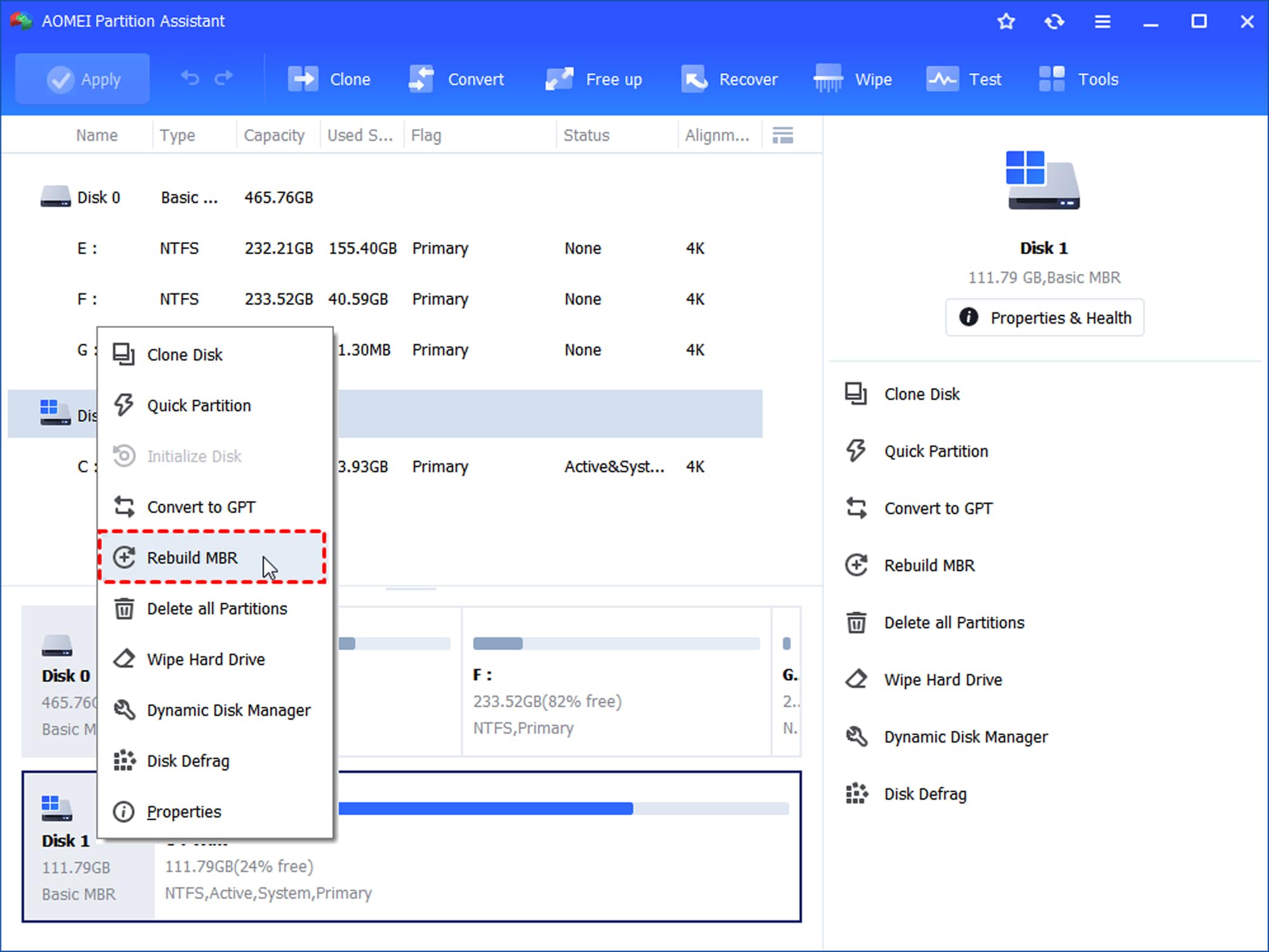 AOMEI Partition Assistant PRO - Hard Drive Management - Migrating the Operating System for 2 PCs - Lifetime License for Win 11 and 10