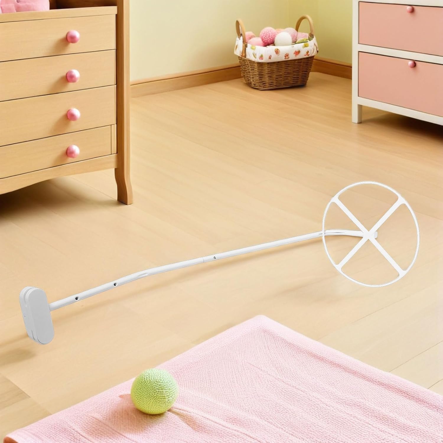 2pcs Crib Canopy Bracket with Clip on Adjustable Frame