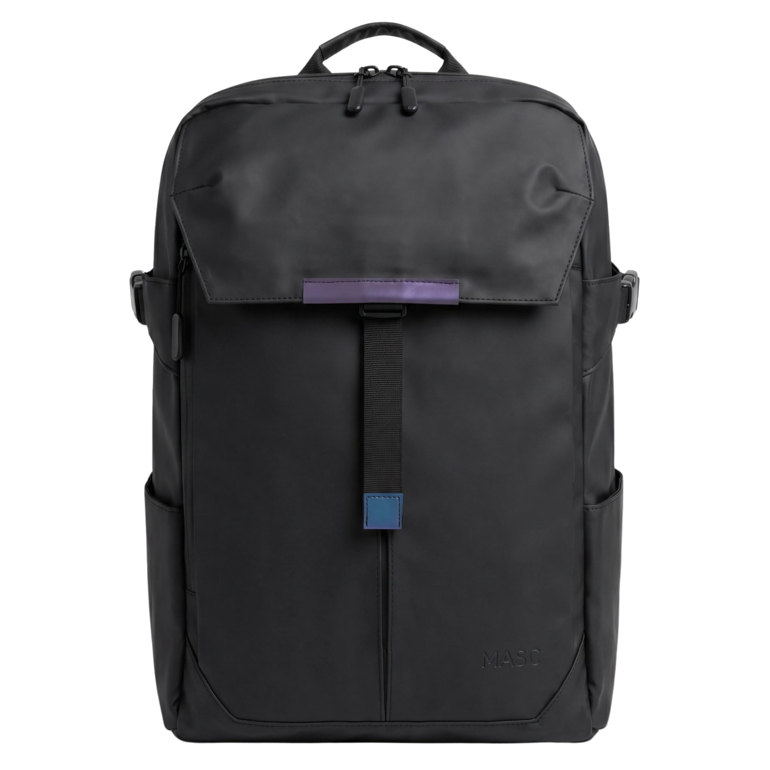 MASC Zaino da Viaggio Multitasche Impermeabile ed Ergonomico 27L, ideale come Zaino da Lavoro Porta PC 18’’, Elegante per l’Ufficio