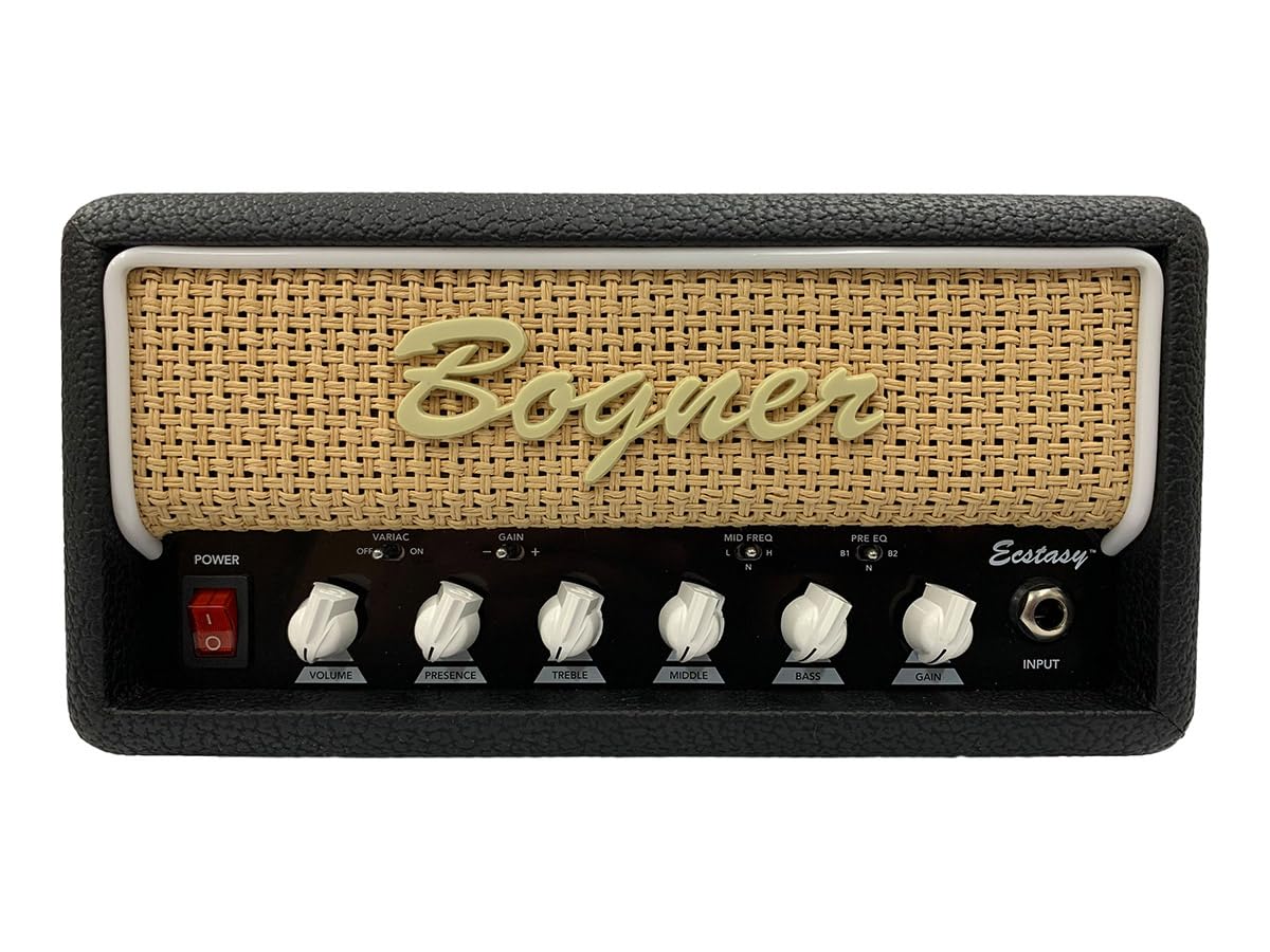Amazon | Bogner ボグナー Ecstasy Mini Red Tolex ミニ アンプ ヘッド 