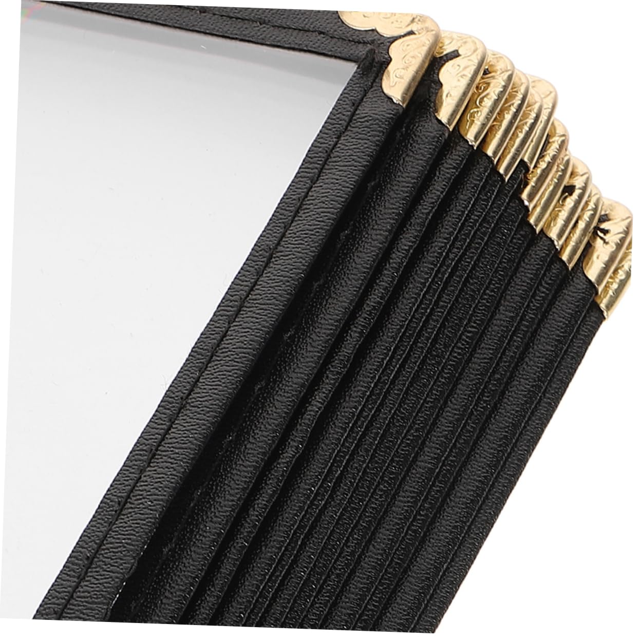 Portamenús Transparente de Pvc 14 Páginas para Restaurante | Bar y Carta Diy, Acabado Moderno y Sencillo, Protege la Lista Frente a Manchas
