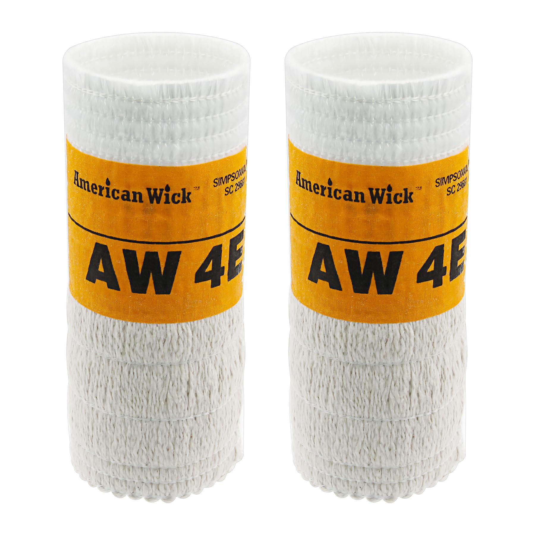 Heater Wick AW4E Replacement Compatible with Sengoku Heataer HMN-110, Fiberglass (2 Packs)