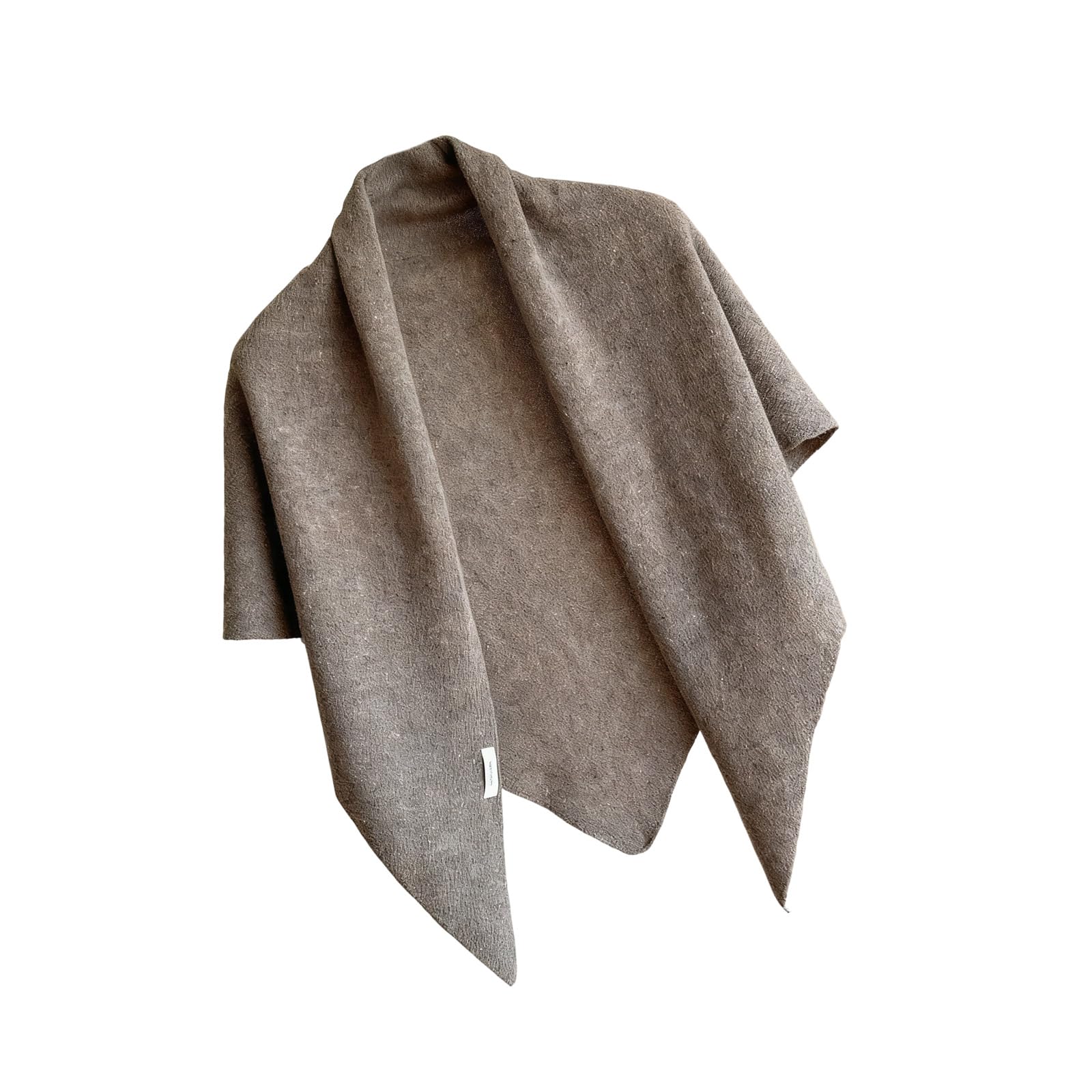 MICFENY Wool Triangular Scarf For Women Winter Shawl Wrap Soft Warm Fashionable Neck Cover