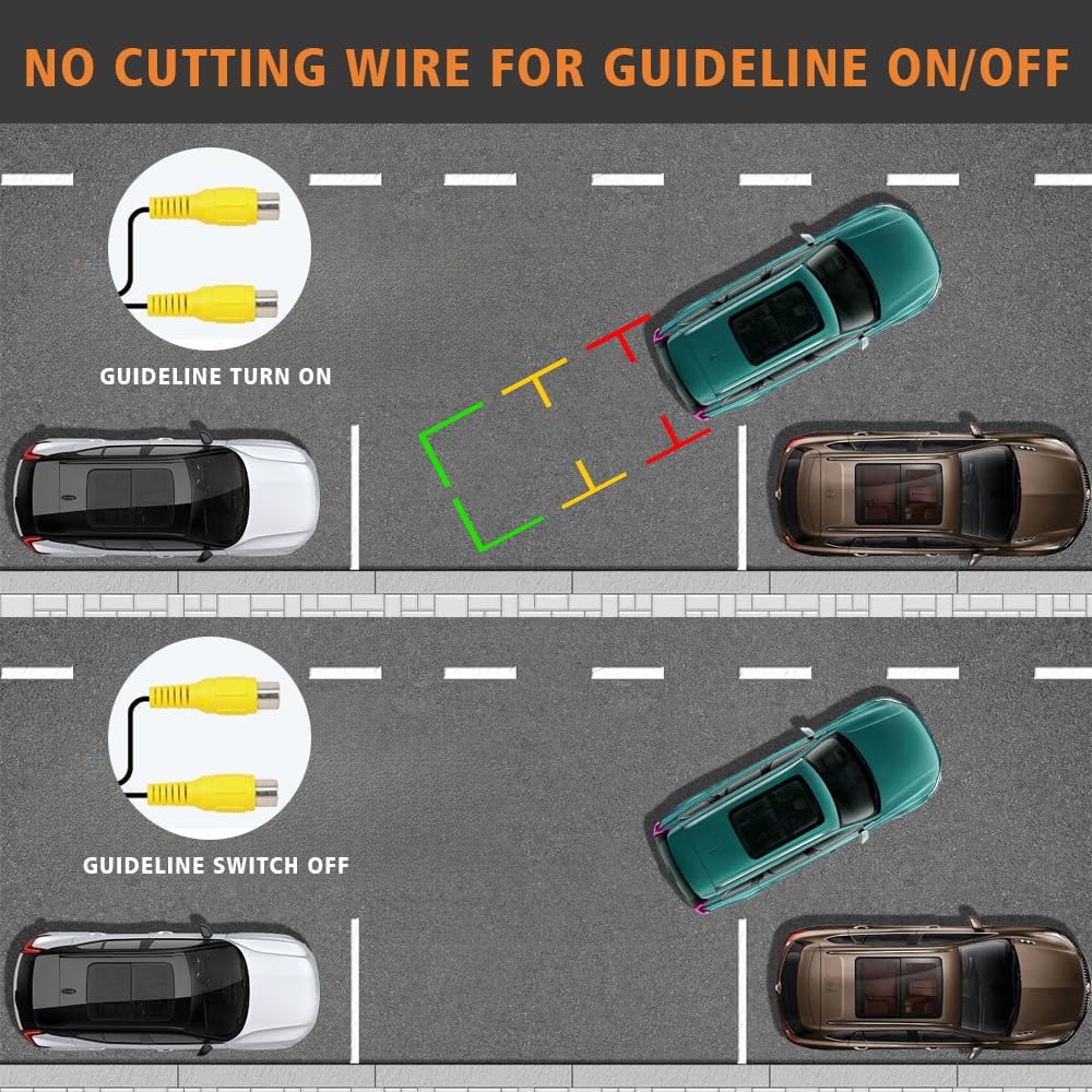 for Dodge RAM Truck 2013 2014 2015 2016 2017 Anti-Glare 4.3" Rearview Mirror Monitor AHD 800 * 480 Wide View + Backup Lines & Custom Bracket