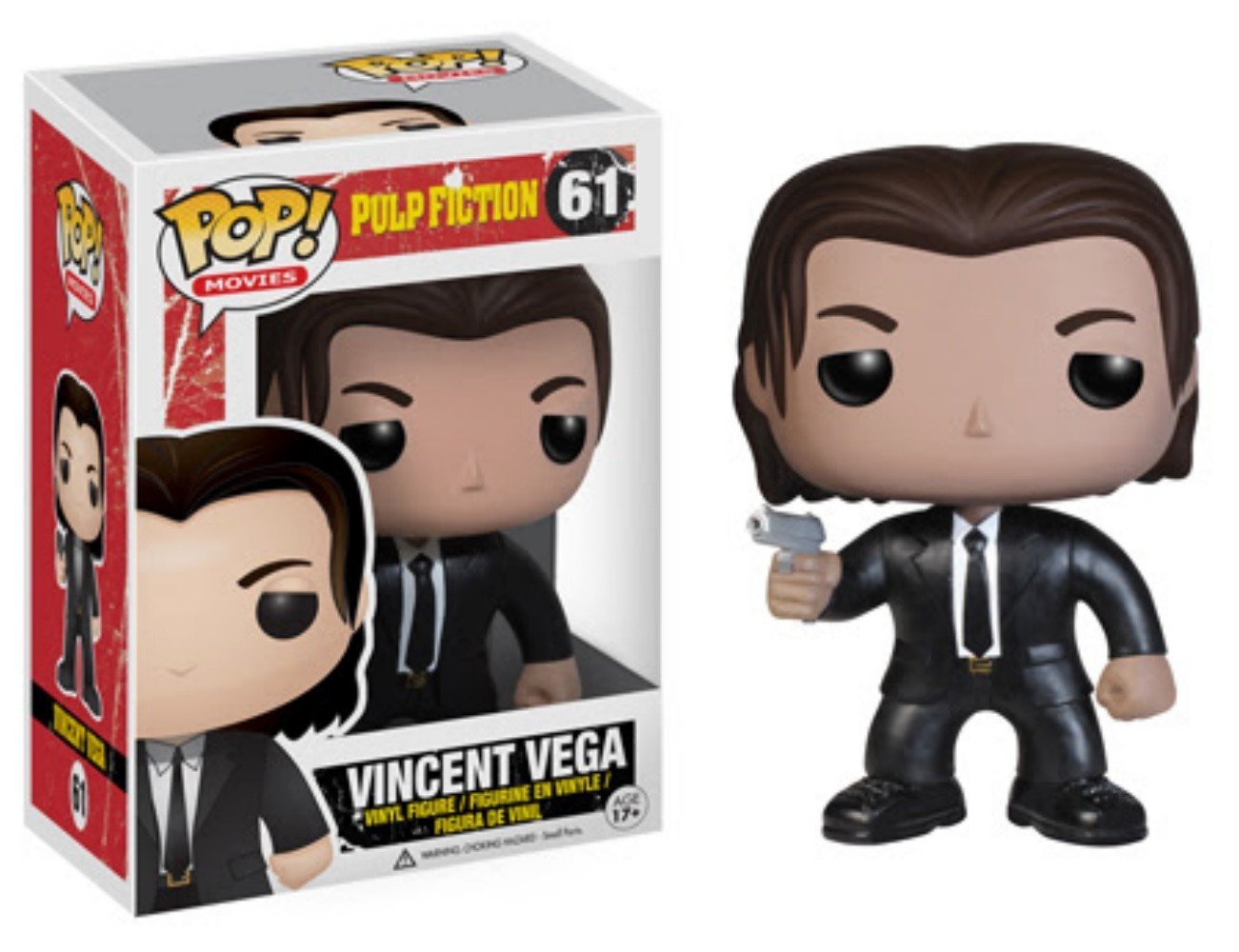 Amazon.com: Funko POP Movies Pulp Fiction Vincent Vega Vinyl 