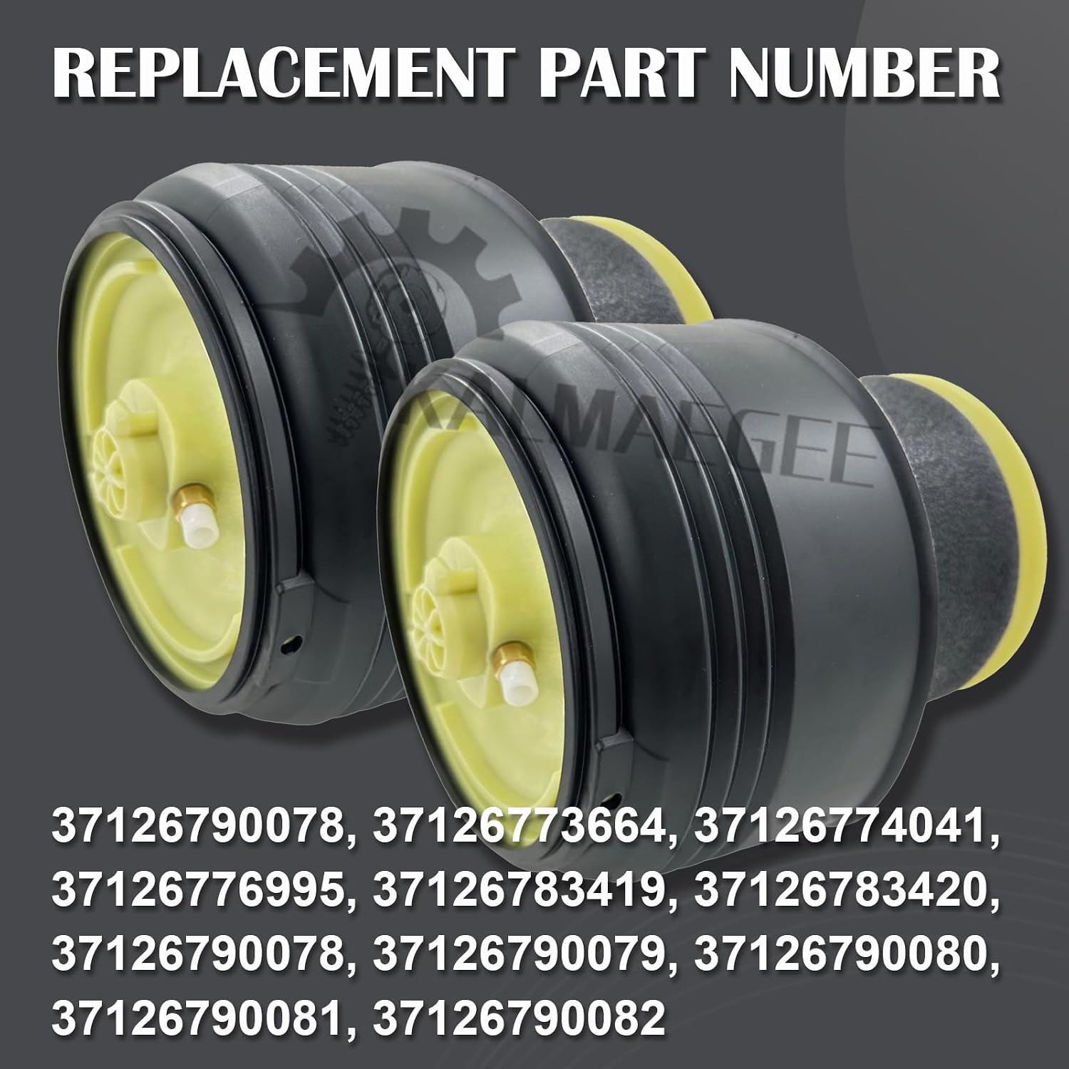 Air Suspension Compressor Pump & Rear Spring Bags for BMW X5 E70 X6 E71