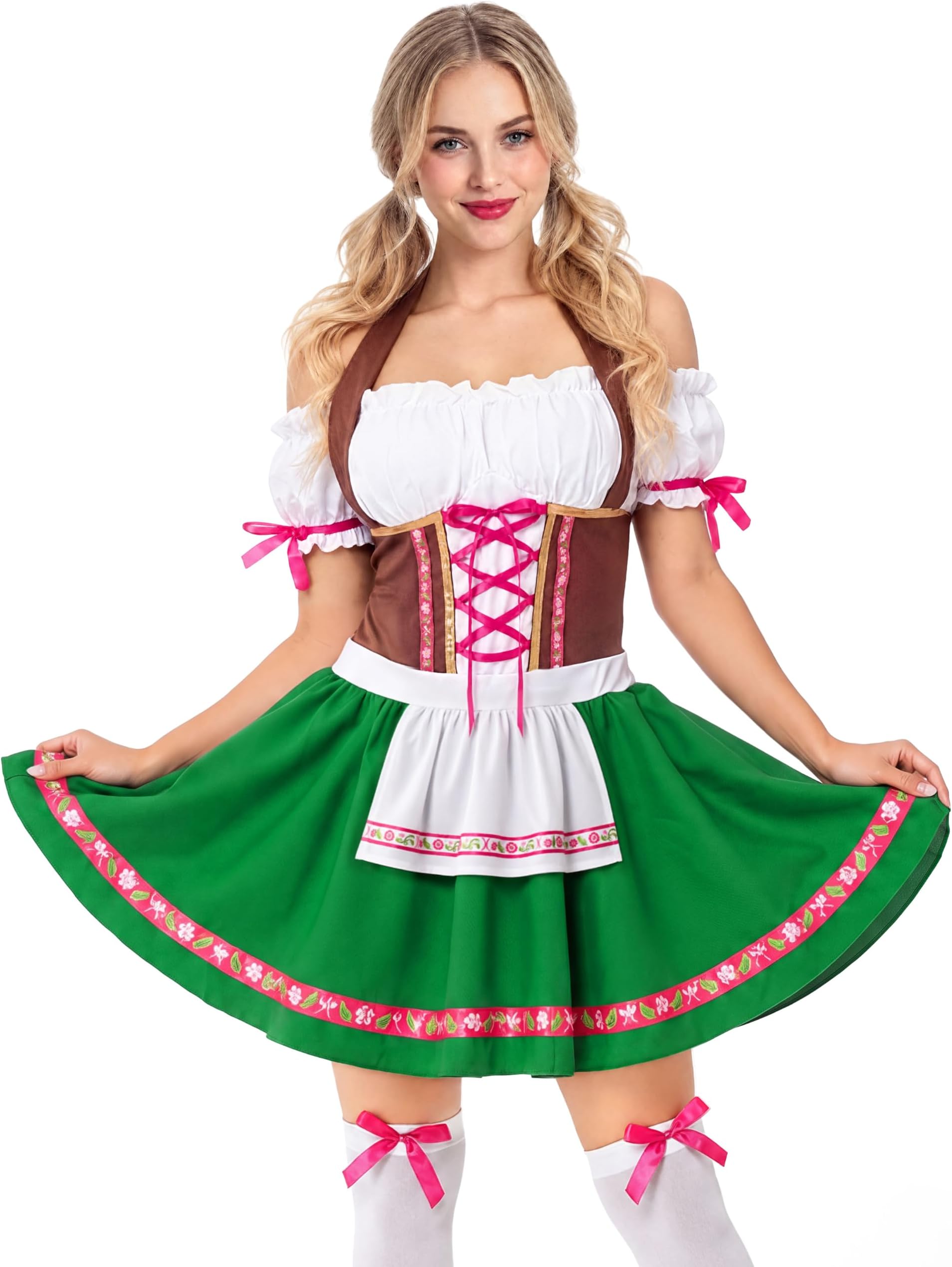 Spooktacular Creations Women Traditional Oktoberfest Costume for Adult Halloween Dress Up Party Cosplay