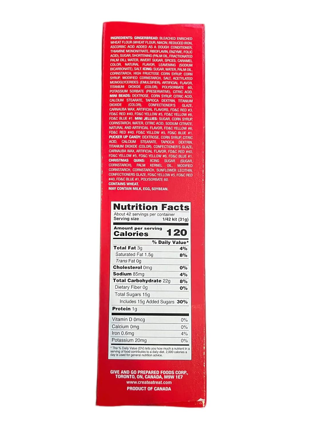 Create-A-Treat E-Z Build Gingerbread Houses, Value 2-Pack, 46.1 ounces