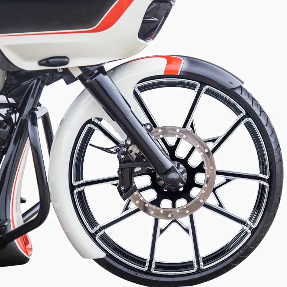 【H.K.R⭐︎】 TCT-MOTORPARTS 18'' x 3.5'' Front Wheel Rim Hub Single Disc