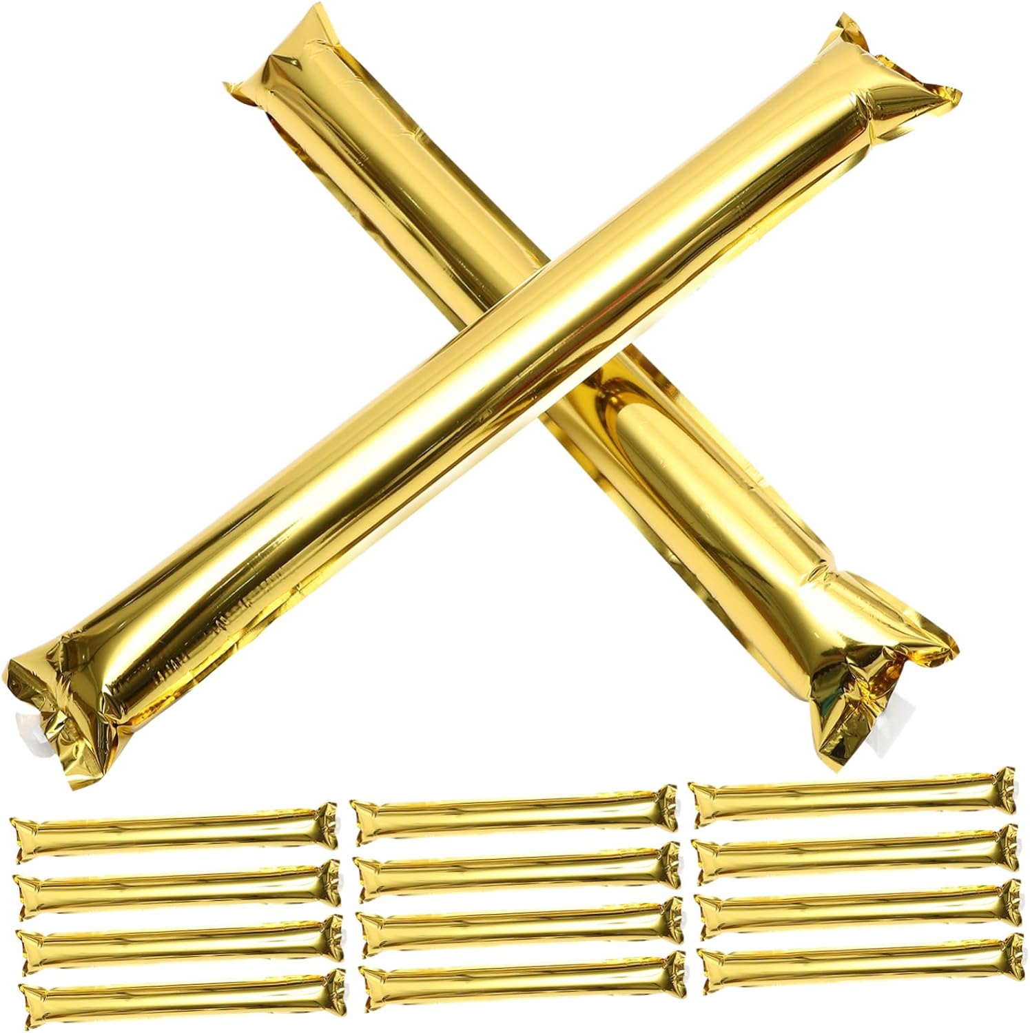 48 Pcs Cheering Sticks Kids Toys Inflatable Soccer Ball Fourth of July Accessories Sticks