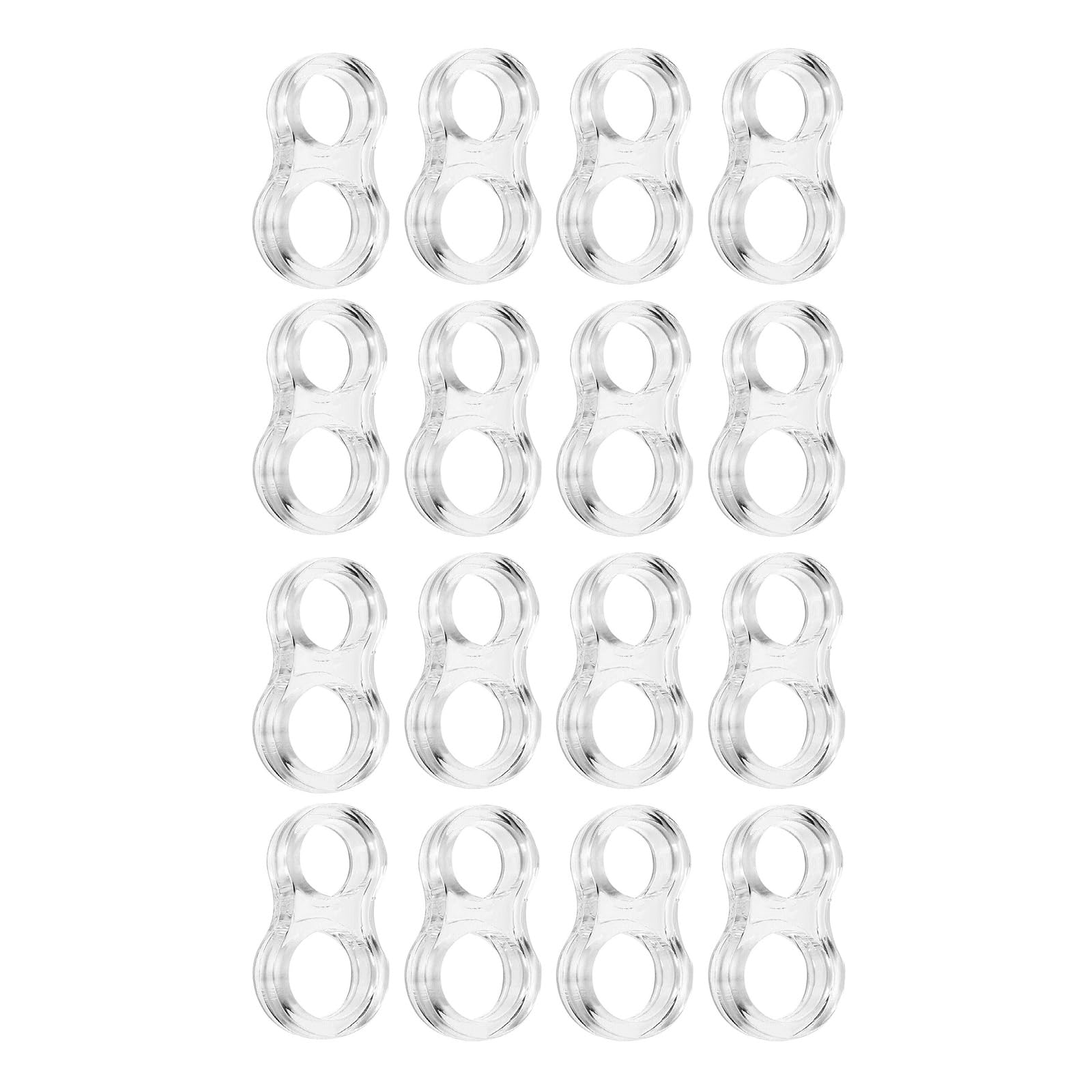 Tertioi 16Pcs Upgraded Silicone Clear Wall Shield Noise Dampening Door Stopper Protect Wall From Impact Of Knobs. Easy Installation Handle Protection