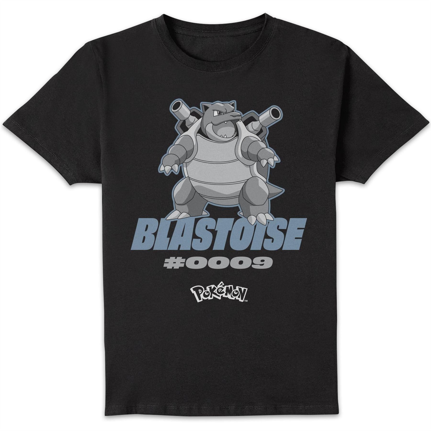 Zavvi Unisex Black Pok�Mon Blastoise T-Shirt - Xl