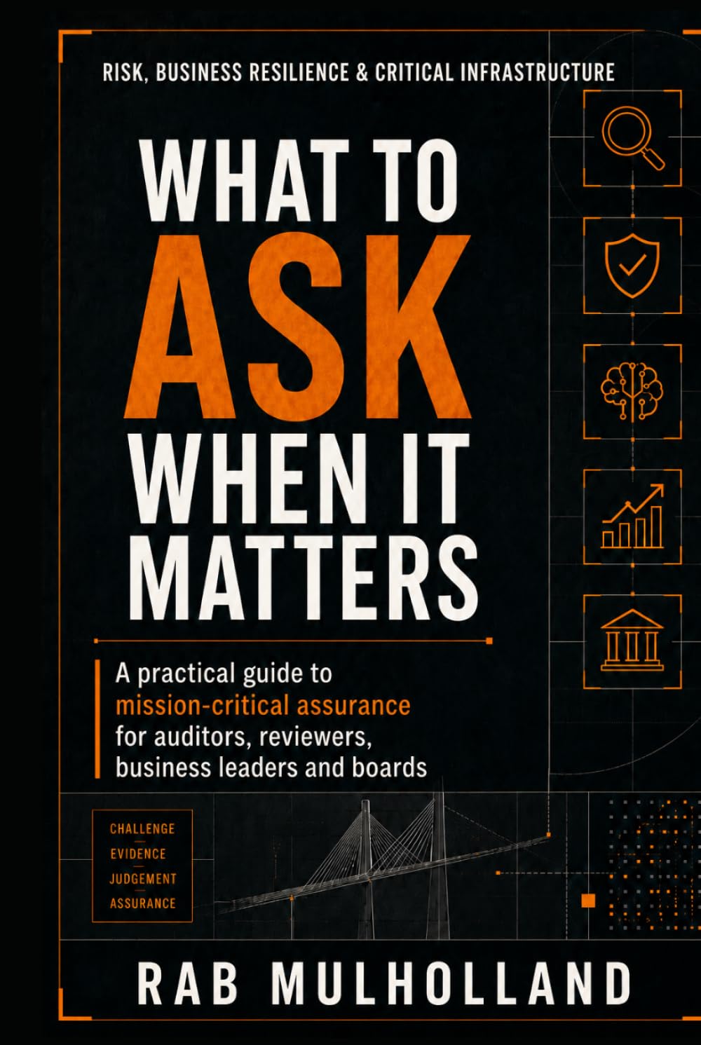 What to Ask When It Matters: A practical guide to mission-critical assurance for auditors, reviewers, business leaders and boards (Risk, Business Resilience, Performance & Critical Infrastructure)