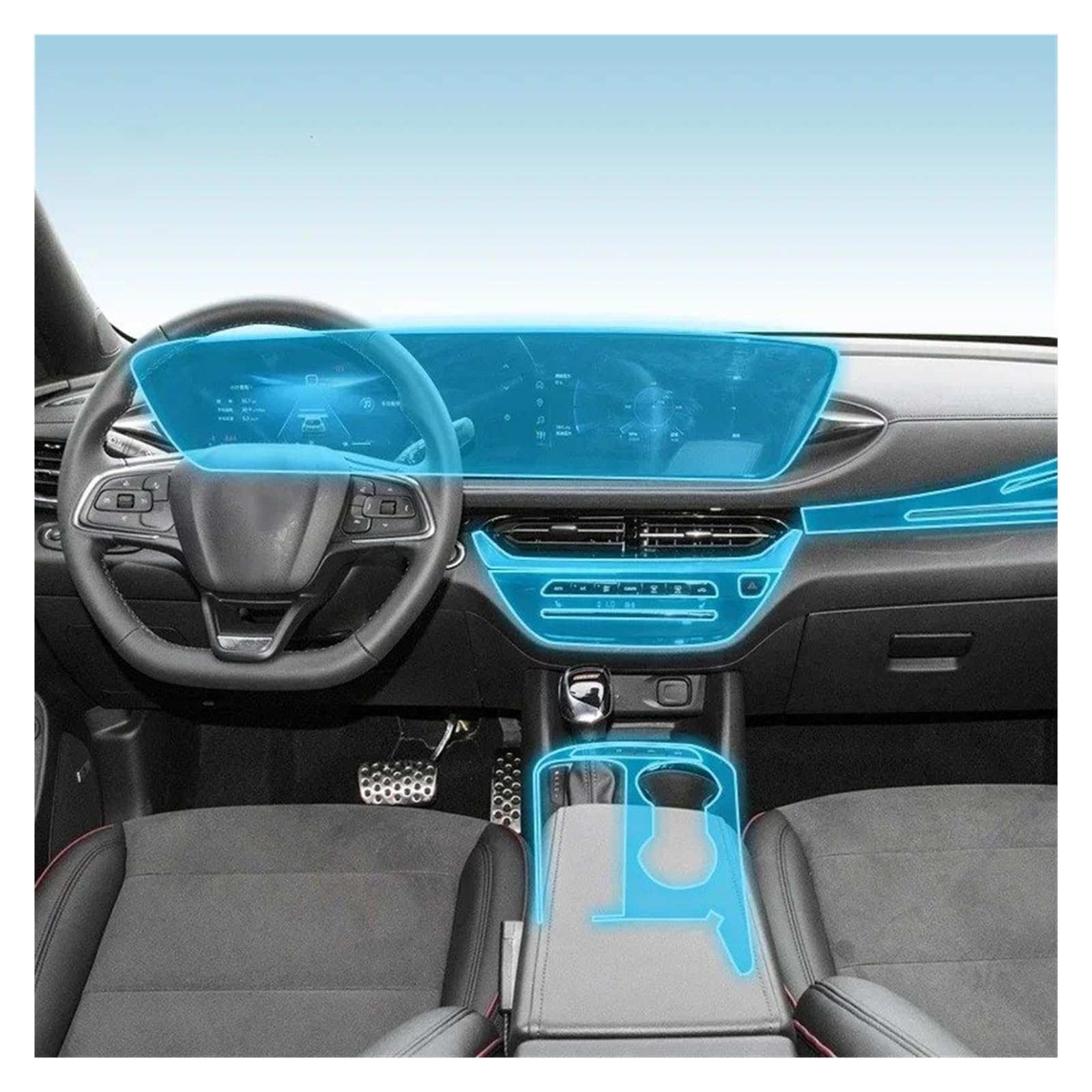 per Buick Envista 2023-2025 (Pellicola di Navigazione Opaca/GPS)