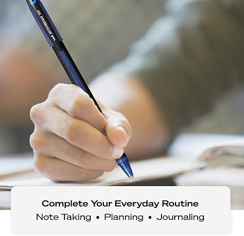 Miniatura 6 de uni-ball Jetstream 101 - Bolígrafos de punta media 0039in negro paquete de 12