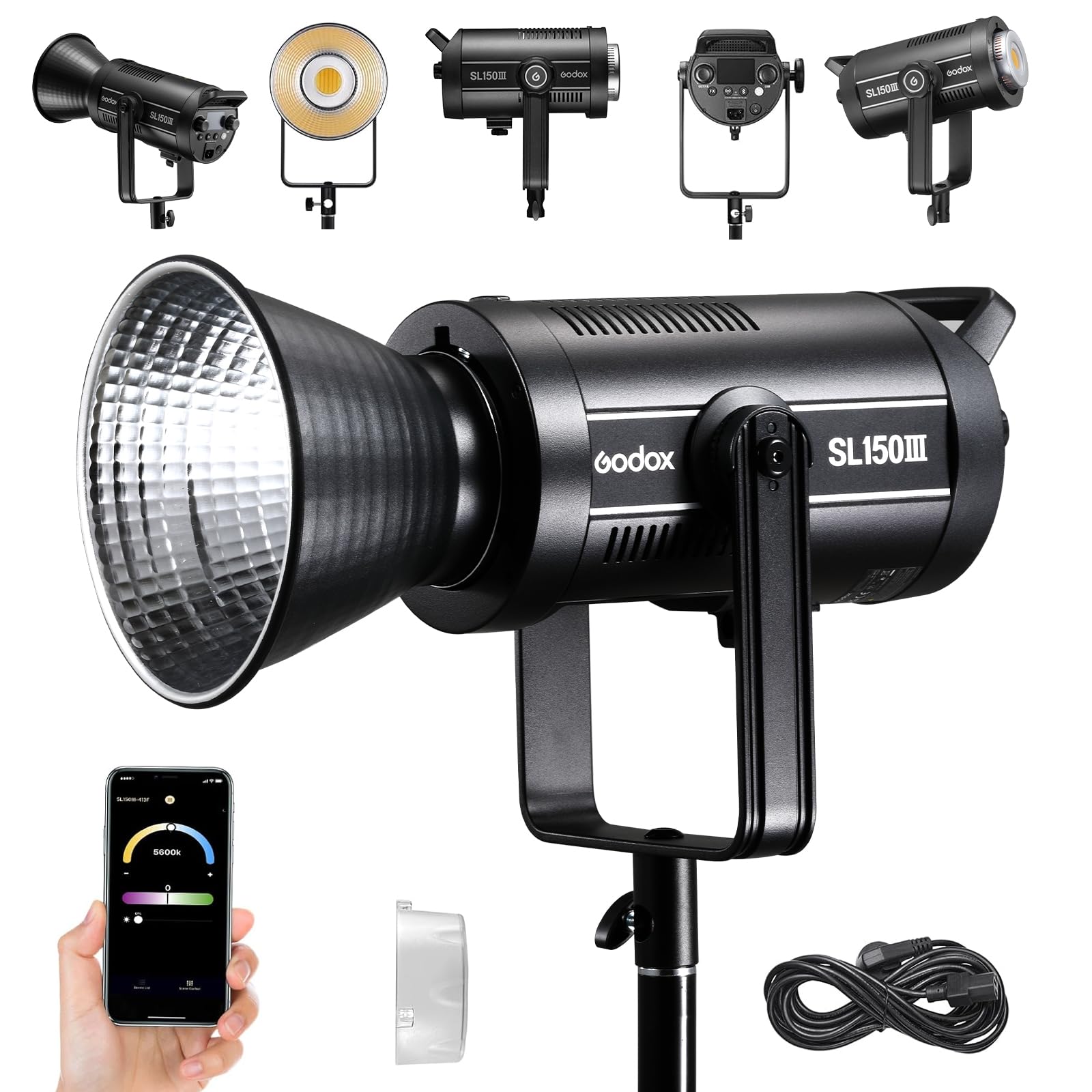 Amazon.com : Godox SL150III LED Video Light 160W Continuous Studio