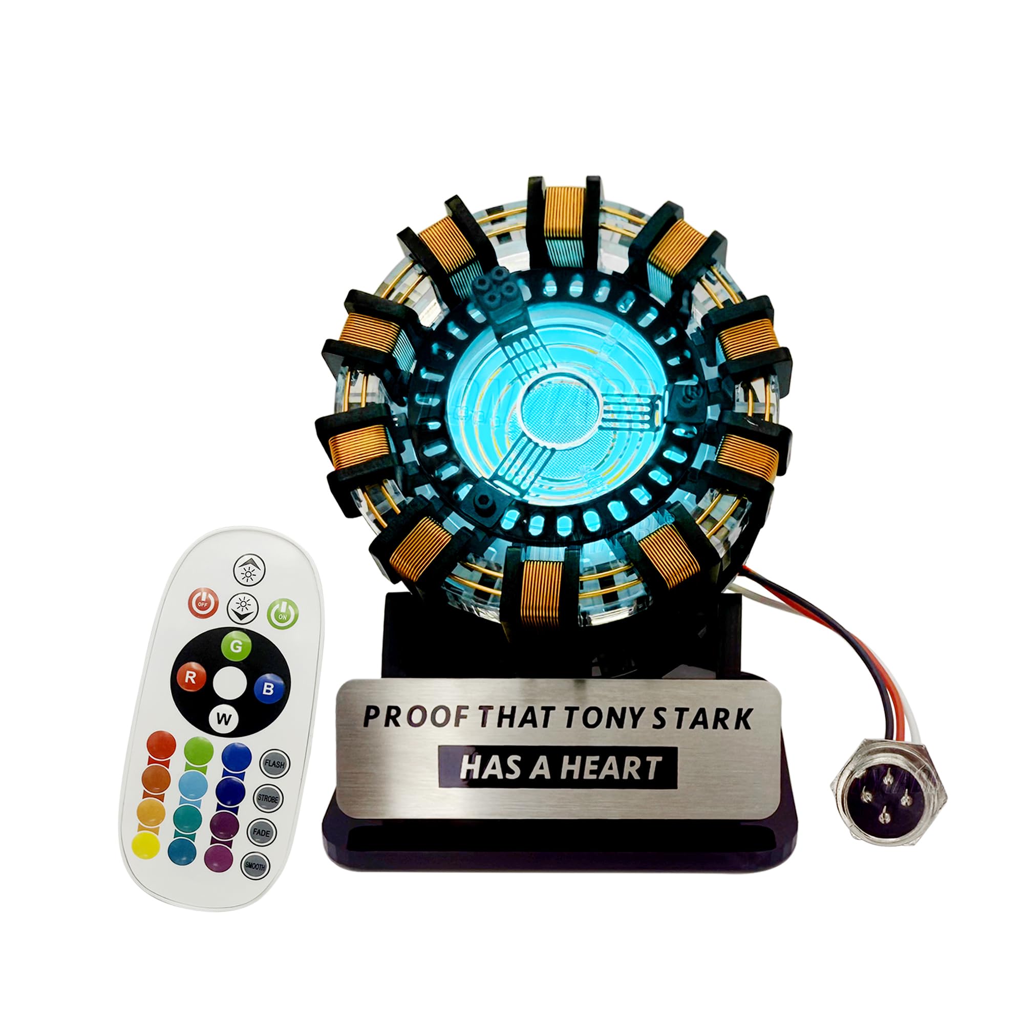 アイアンマン　アークリアクター 浮く Amazon.co.jp: LONYIABBI 1:1 Iron Man Arc Reactor MK1 モデル