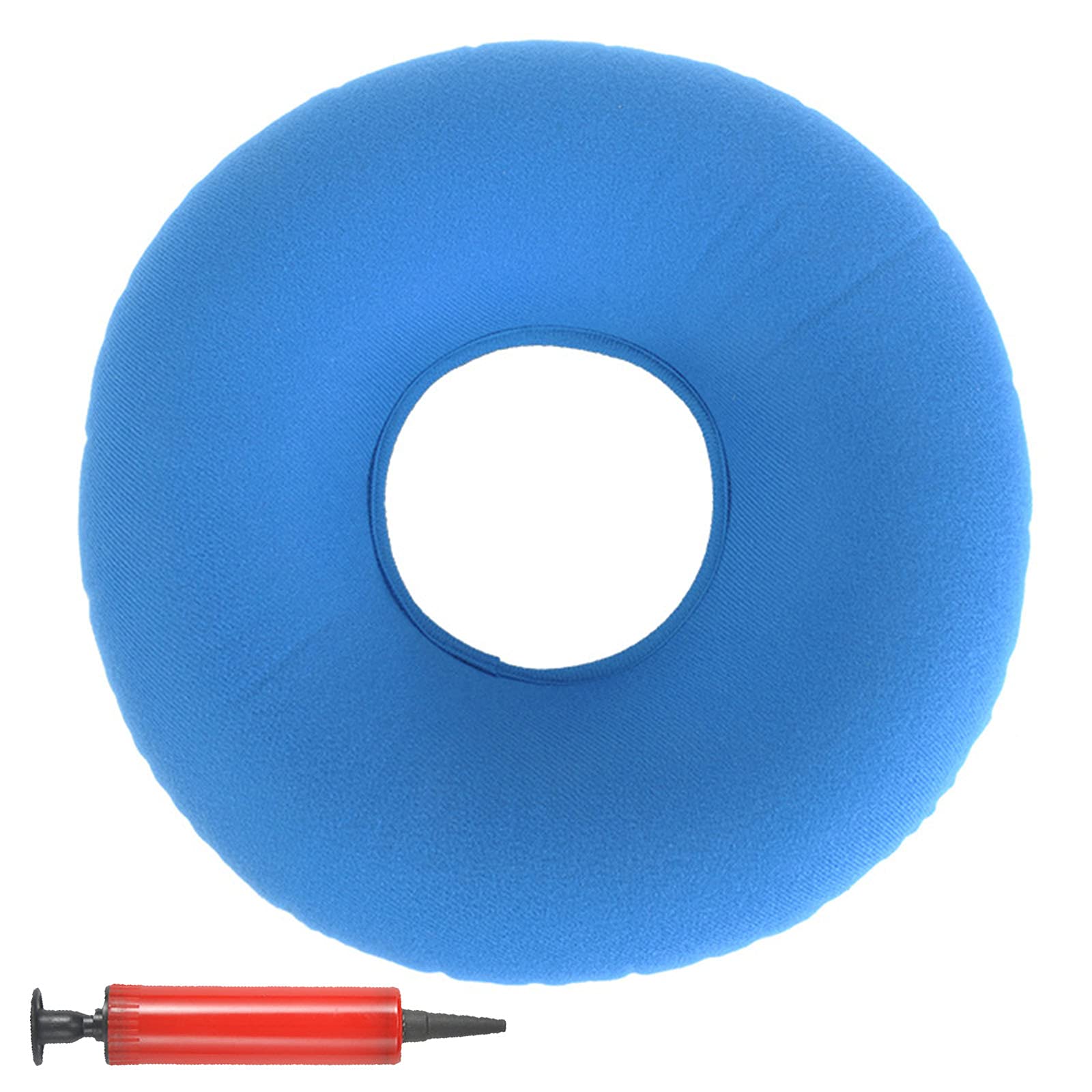 Coussin Donut Gonflable Pour Coccyx Et Hémorroïdes - Coussin Anneau épais Pliable, Soulage La Douleur Assise - 2