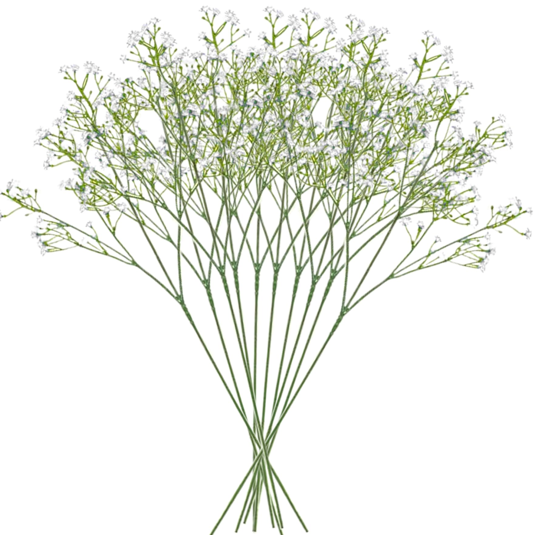 Fleurs artificielles blanches de bébé pour votre décoration de mariage et fête à la maison
