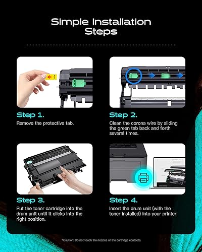 Miniatura 6 de iNKPAD DR730 Unidad de tambor compatible con 2 unidades (no tóner) de repuesto para Brother DR-730 Unidad de tambor compatible con impresora