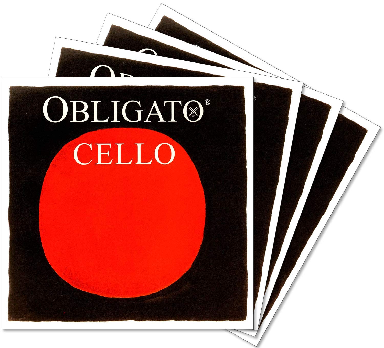 Amazon.co.jp: オブリガート OBLIGATOチェロ弦セット : 楽器 