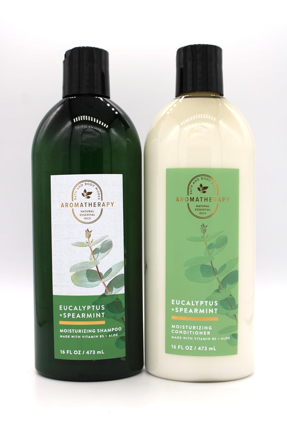 Eucalyptus & Spearmint, Moisturizing Shampoo & Conditioner Set, Bath and Body, 16 fl oz each
