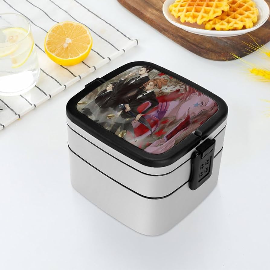 ハンターハンター　収納ボックス　2点セット Amazon | ハンター×ハンター (3) 弁当箱 2段ランチボックス