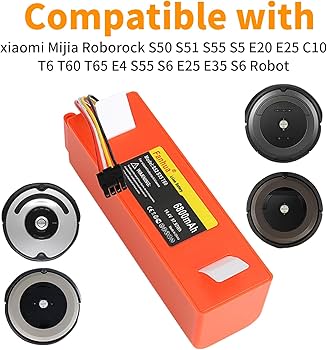 Roborock用 S50 S51 S55 S5 S6 E20消耗品セット Amazon.com - Accessories Kit Compatible with Roborock S4 S5