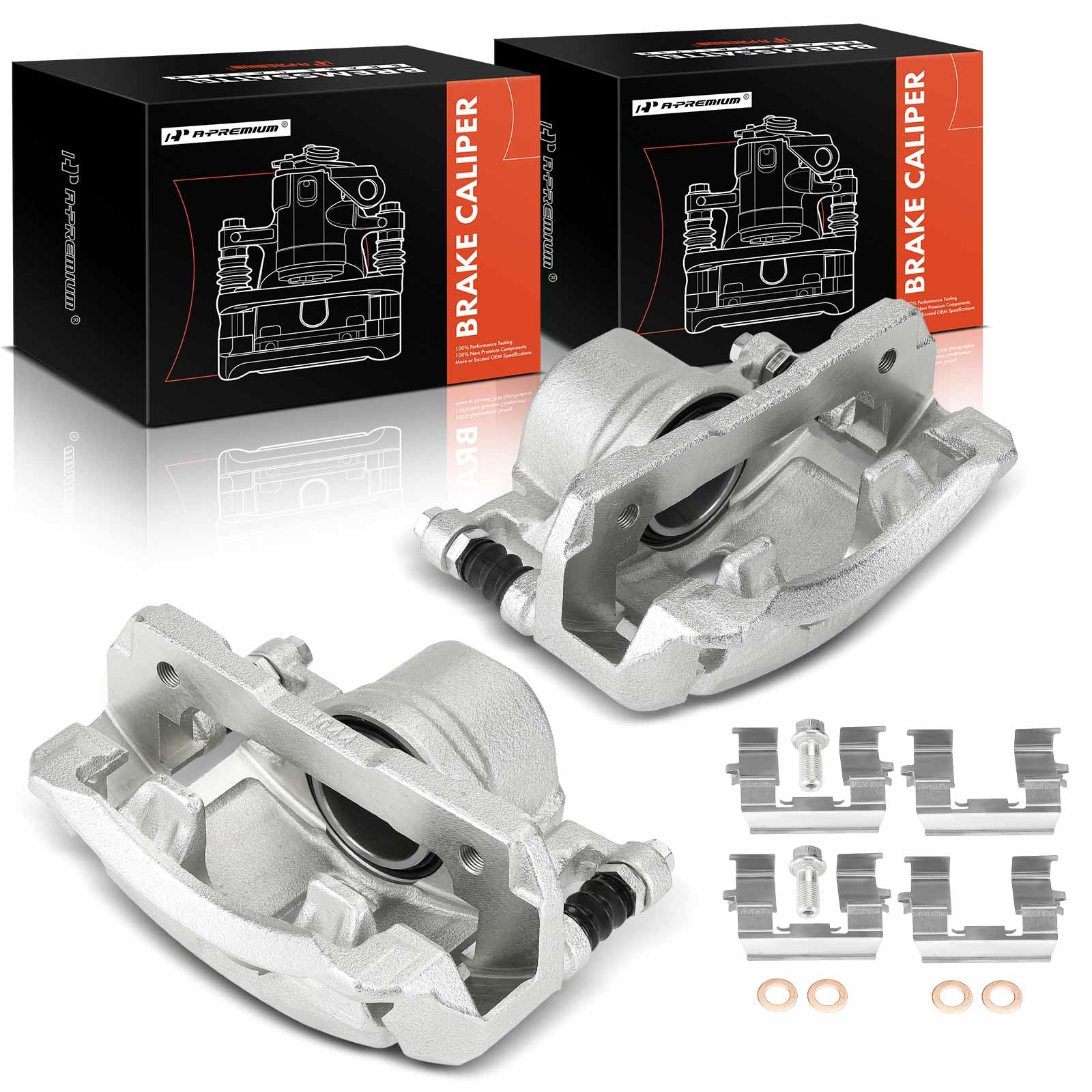 Brake Caliper Parts For Honda Accord Pair Of Front Disc Brake