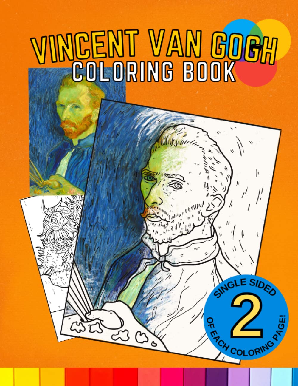van gogh coloring book: coloring books, Vincent van gogh for kids ...